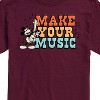 Men's - Disney - Make Your Music Short Sleeve Graphic T-Shirt - 2 of 4
