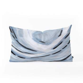 18"x23" Oversize Laura Fedorowicz Abstract Lumbar Throw Pillow Blue - Deny Designs