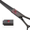 Unique Bargains Upper Bend Shears Dog Grooming Scissors 7.5inch 1 Pc - 2 of 4
