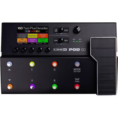 Line 6 POD Go Guitar Multi-Effects Processor Black