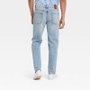 Men's Slim Straight Fit Jeans - Goodfellow & Co™ Light Blue 33x34 - image 2 of 3