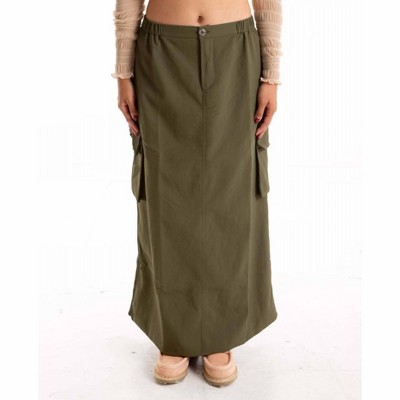 Women's Orion Cargo Midi Skirt - find me now