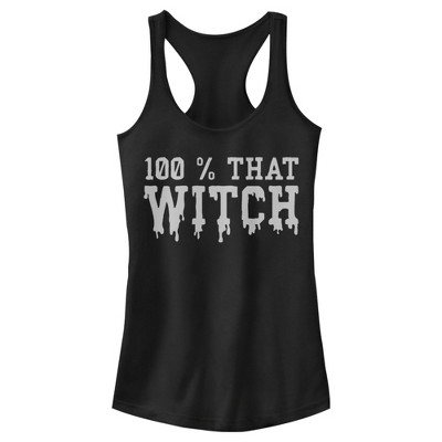 LOST GODS Women' Lot God Halloween Boo-Yah! Racerback Tank Top