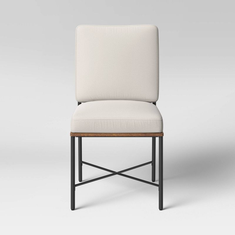 Parkton Mixed Material Dining Chair - Threshold&#8482;, 4 of 9