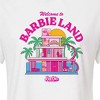 Women's - Barbie - Welcome To Barbie Land Cropped Graphic T-Shirt - 2 of 4