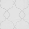 84"x52" Belmont Embroidered Grommet Top Blackout Window Curtain Panels White - Exclusive Home - 3 of 4