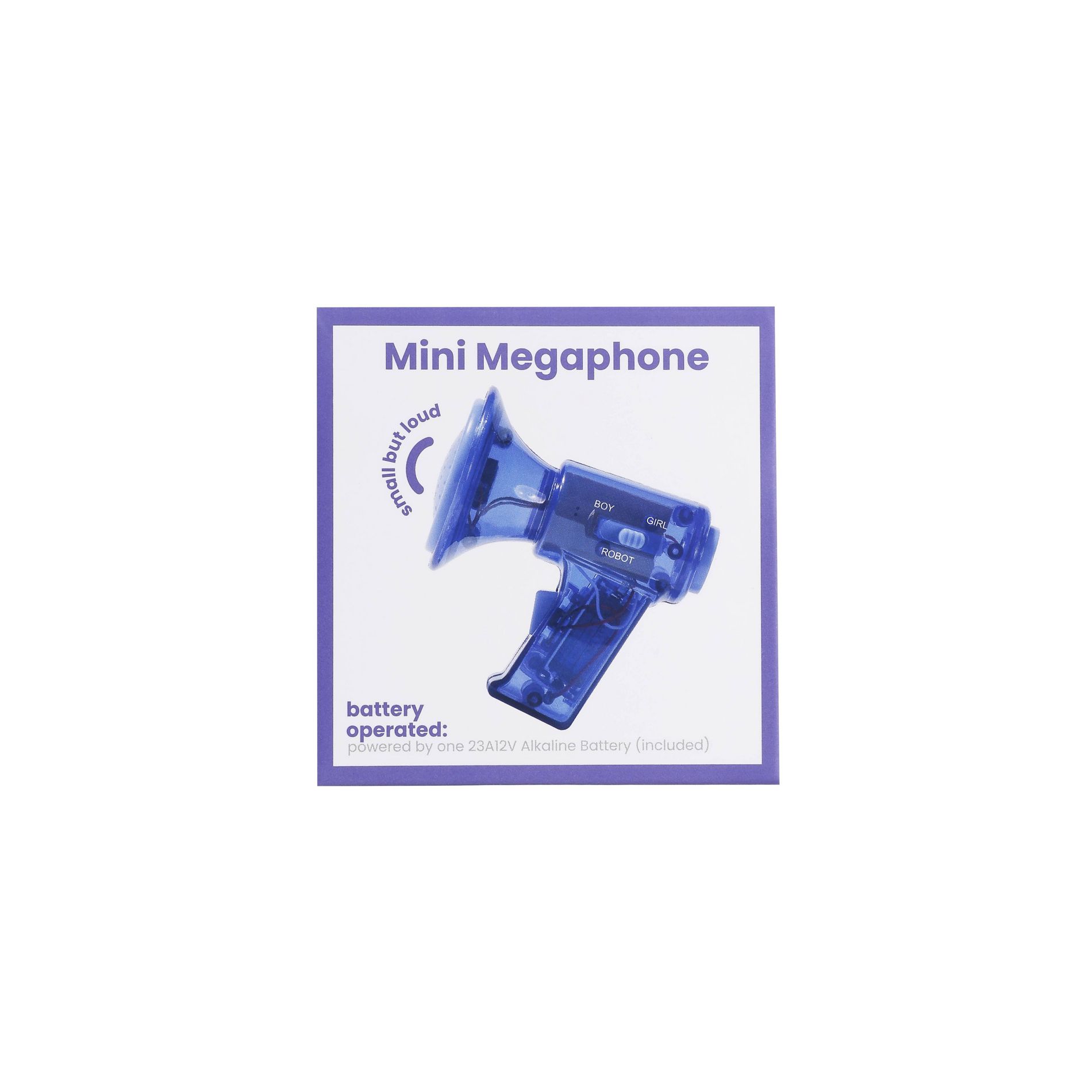 Vivitar Mini Megaphone - Blue