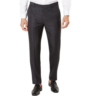 I.N.C International Concepts Mens Vale Casual Trouser Pants, Black, 36W x 32L