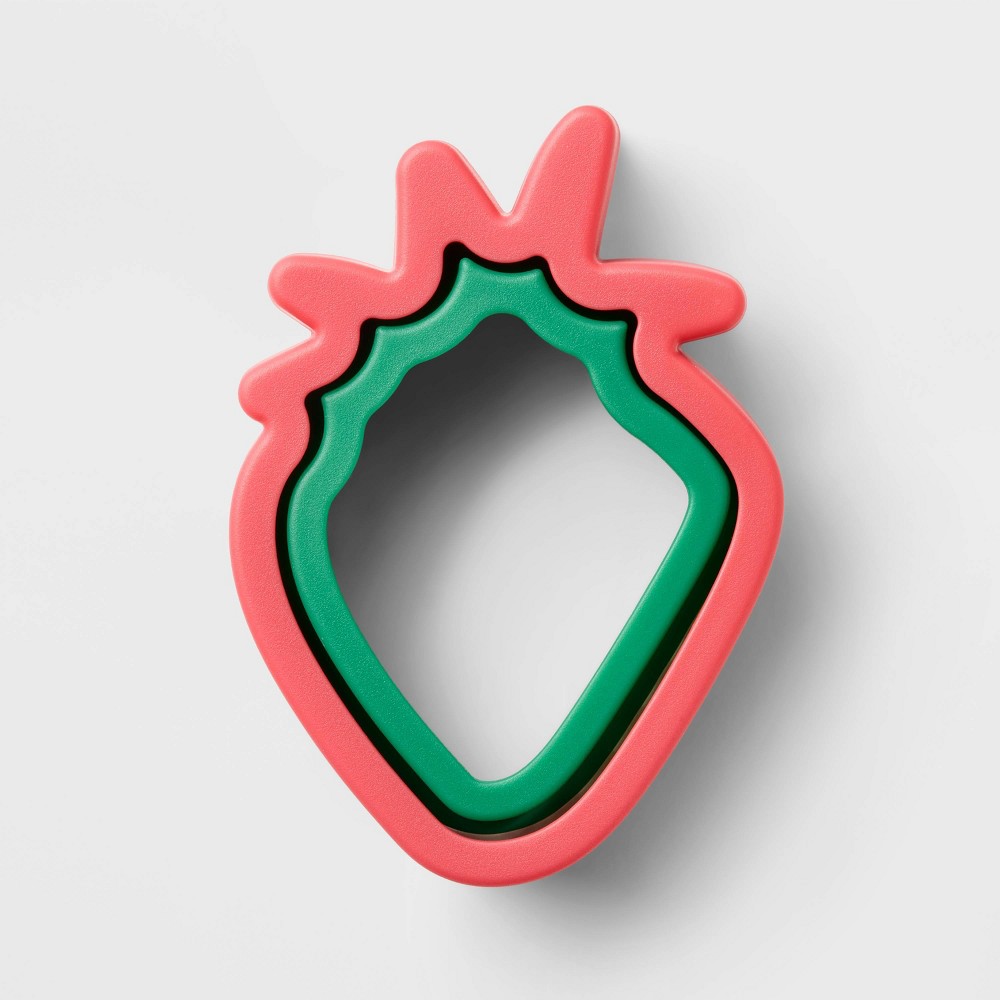 Sandwich Cutter - Cat & Jack™ Strawberry: Steel Cookie Shape Cutter