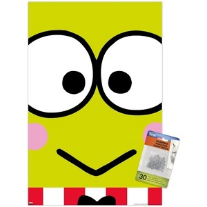Trends International Hello Kitty and Friends - Keroppi Close-Up Unframed Wall Poster Prints - 1 of 4