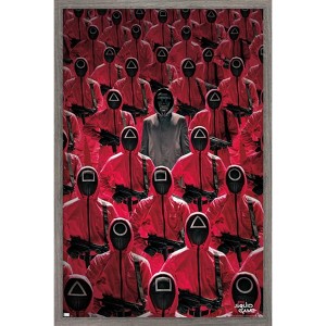 Trends International Netflix Squid Game - Key Art Framed Wall Poster Prints - 1 of 4