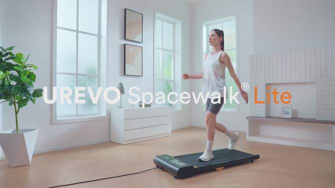 UREVO SP1 Lite Under Desk Electric Walking Pad Treadmill, 2 of 8, play video