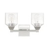 Livex Lighting Aragon 2 - Light Vanity in  Polished Chrome - 2 of 4