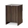 Christopher Knight Home Danbury Rustic 2 Drawer Nightstand Walnut - 4 of 4