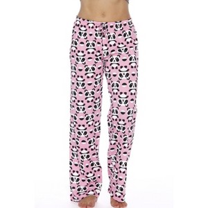 Just Love Womens Plaid Knit Jersey Pajama Pants - 100% Cotton PJs - 1 of 2