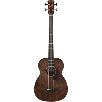 Ibanez PCBE12MHOPN 4-String Acoustic Bass Guitar (Open Pore Natural)