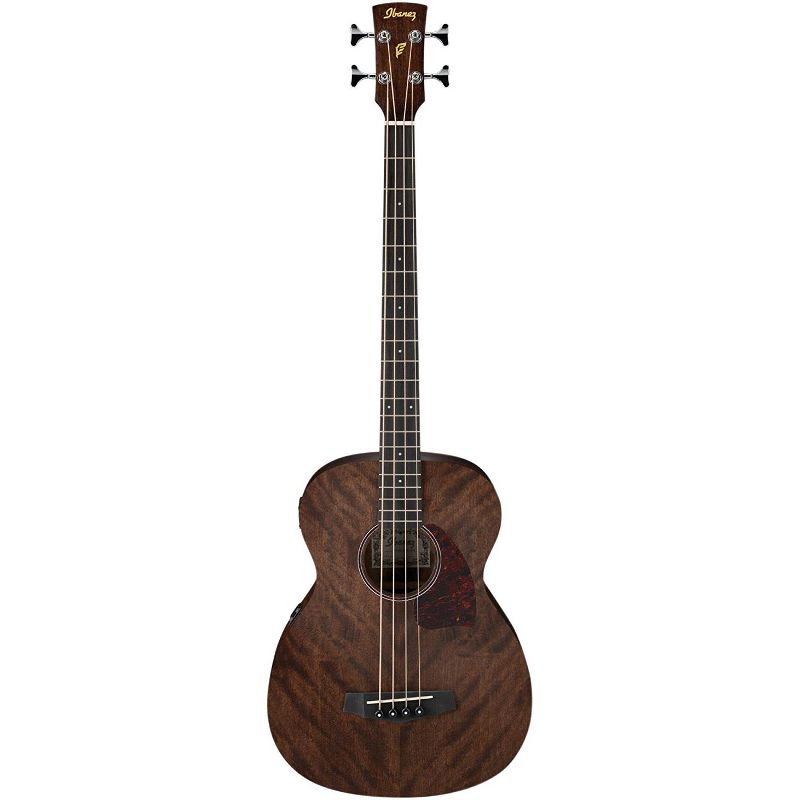 Ibanez PCBE12MHOPN 4-String Acoustic Bass Guitar (Open Pore Natural), 1 of 3