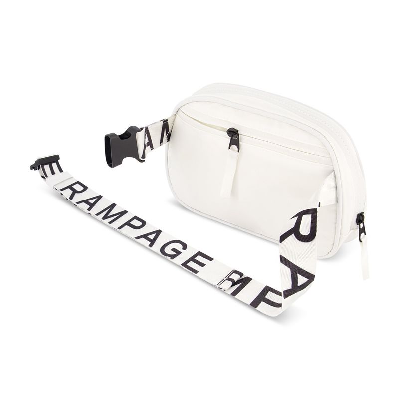 Rampage Women's Fashion Nylon Belt Bag - Travel Waist Pack, Trendy Fashionable Fanny Packs For Women , Waterproof Crossbody Belt Bags, 1 of 4