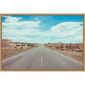 Amanti Art Quintero New Mexico III by Sonja Quintero Framed Canvas Wall Art - 1 of 4
