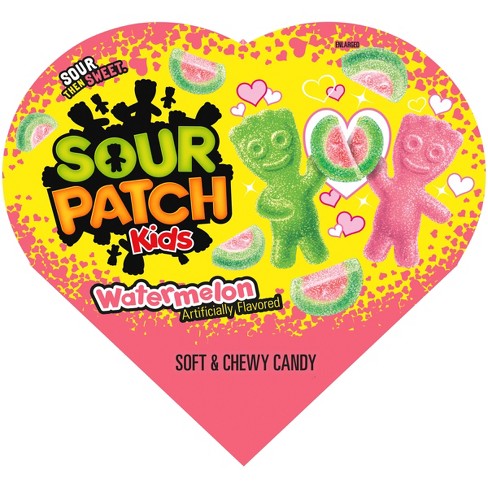 Sour Patch Kids Valentine's Watermelon Heart - 3.4oz : Target