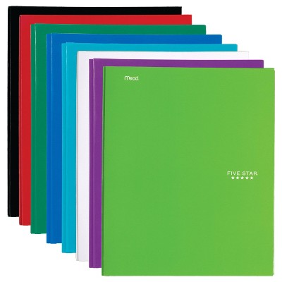 Five Star Paper Portfolio Pocket and Prong - Mead (Colors May Vary)