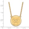 Black Bow Jewelry 10k Yellow Gold Butler Bulldogs NCAA Necklace 18 Inch - 2 of 4