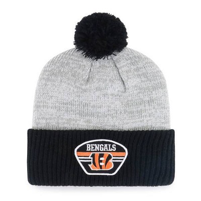 NFL Cincinnati Bengals Men's Badge Knit Beanie - Gray