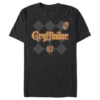 Men's Harry Potter Gryffindor Argyle Print T-Shirt