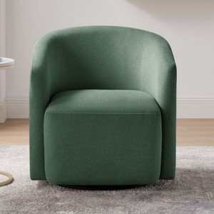 NicBex Swivel Barrel Chair Accent Chair, Modern Luxury Living Room Chair Comfy Chair for Office, Bedroom - 1 of 4