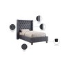 Meridian Furniture,Asher Vegan Leather Bed - 3 of 3