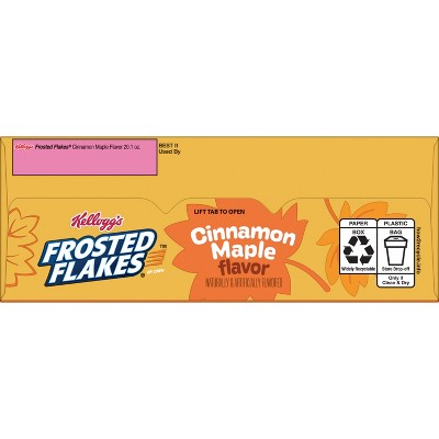 Frosted Flakes Cinnamon Maple Breakfast Cereal - 20.1oz
