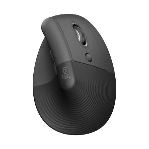 Logitech Lift Bluetooth Mouse - Black: Ergonomic Wireless Computer