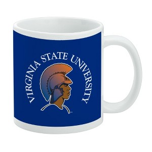 Virginia State University Primary Logo Ceramic Coffee Mug Novelty Gift Mugs for Coffee Tea and Hot Drinks 11oz White - 1 of 4