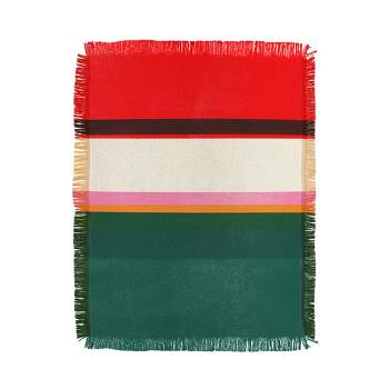 Garima Dhawan stripe study 34 Woven Throw Blanket - Deny Designs