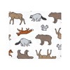 Hudson Baby Infant Boy Cotton Rich Flannel Receiving Blankets Bundle, Animal Adventure, One Size - 3 of 4