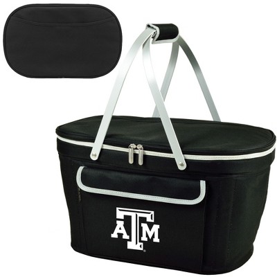 NCAA A&M Aggies Folding Soft Sided Cooler Basket