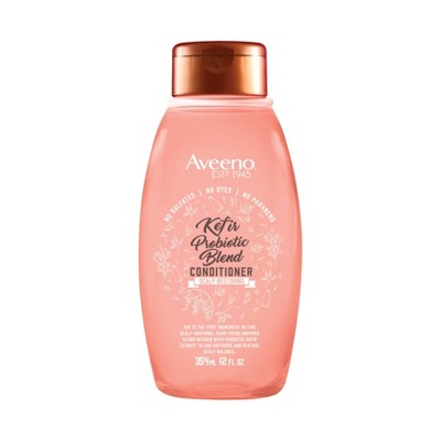 Aveeno Kefir Probiotic Blend Sulfate-Free Conditioner for Restoring Balance to Scalp - 12 fl oz