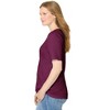 Woman Within Plus Size Ribbed Square Neck Elbow-Sleeve Tee - 4 of 4