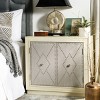 Erin 2 Door Chest - CHS6408 - Antique Beige/Light Grey - Safavieh - 3 of 4