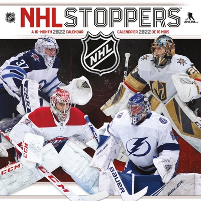 2022 Wall Calendar NHL Stoppers - Trends International Inc