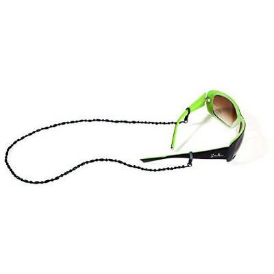 Croakies Cotton Suiters Eyewear Retainer, Emerald|Made in the USA|100% Cotton