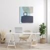 Stupell Industries Modern Contemporary Sleek Blue Geometric Shapes Canvas Art - 3 of 4