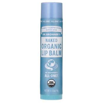 Dr. Bronner's Naked Organic Lip Balm 0.15 oz Balm