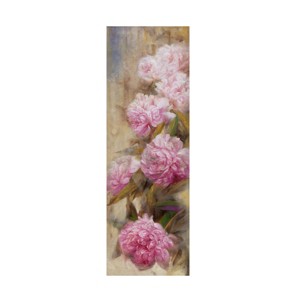 Trademark Fine Art -Li Bo 'Peonies II' Canvas Art - 1 of 4