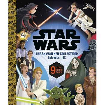 Star Wars Episodes I - IX: A Little Golden Book Collection (Star Wars) - by  Golden Books (Hardcover)