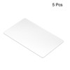 Unique Bargains Smooth Laser Engraving Metal DIY Gift Craft Business Cards 5 Pcs - 3 of 4