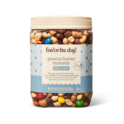 Peanut Butter Monster Trail Mix - 34oz - Favorite Day™