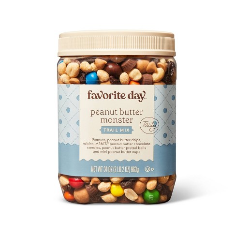 M&m's Party Size Peanut Butter Chocolate Candies - 34oz : Target