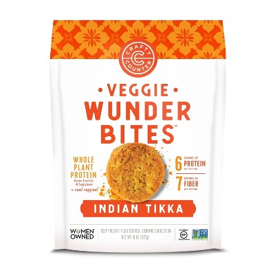 WunderBites Gluten Free Frozen Indian Tikka   - 8oz