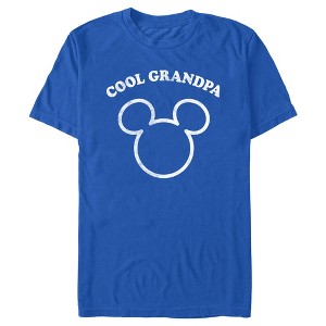 Men's Mickey & Friends Distressed Cool Grandpa T-Shirt - 1 of 4